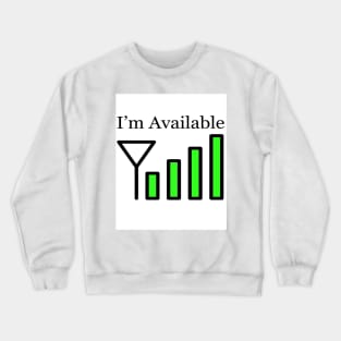 Signal Strength Crewneck Sweatshirt